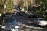 parking on Todd Avenue during UVa football game